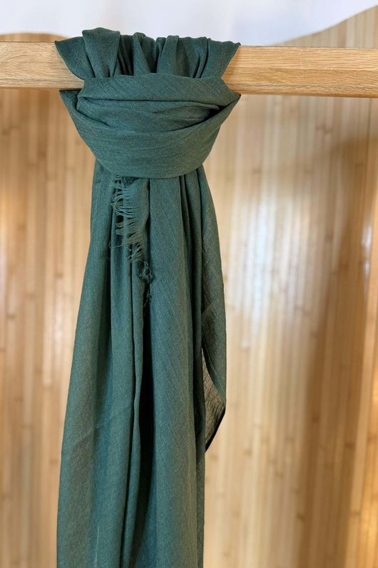 Classic Portobello Scarf Racing Green